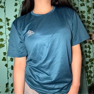 Adidas Teal Performance Tee